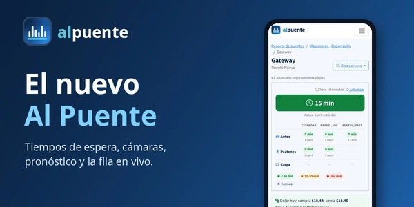 Bienvenido al nuevo Al Puente: cámaras, pronóstico y la fila en vivo